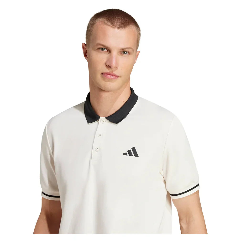Men`s Heritage Tennis Polo Chalk White ADIDAS