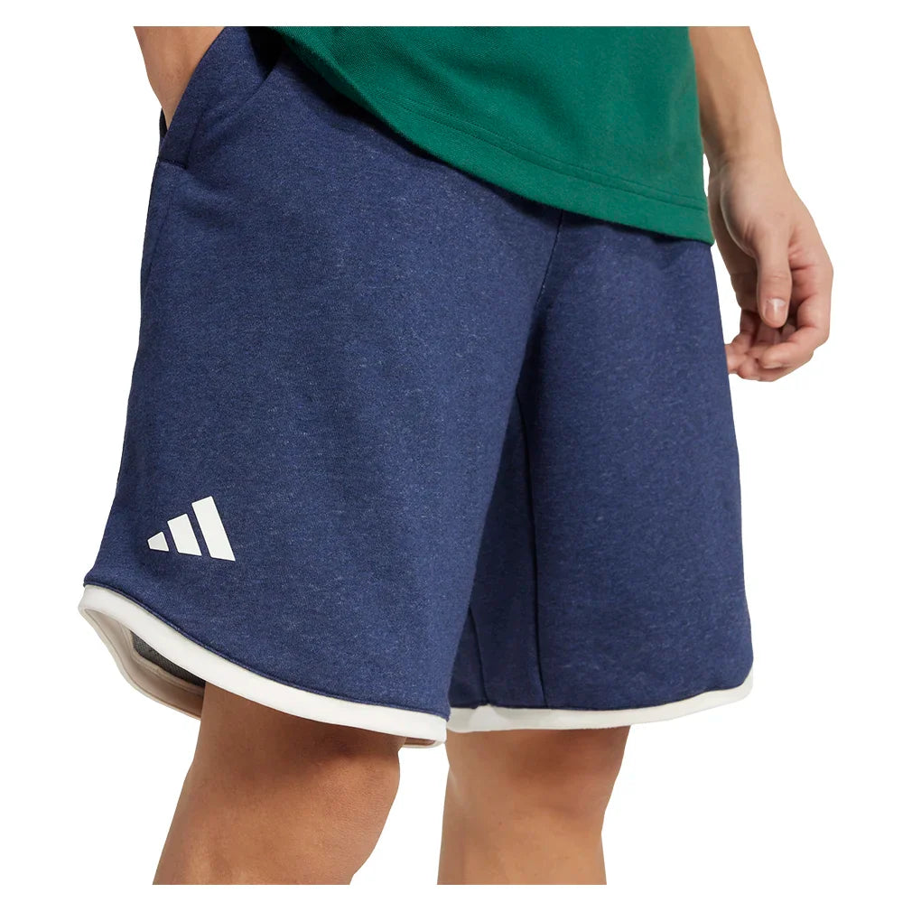 Men`s Heritage 9 inch Tennis Shorts Dark Blue ADIDAS