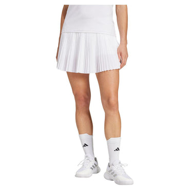 Women`s Club Pleat Tennis Skort White ADIDAS