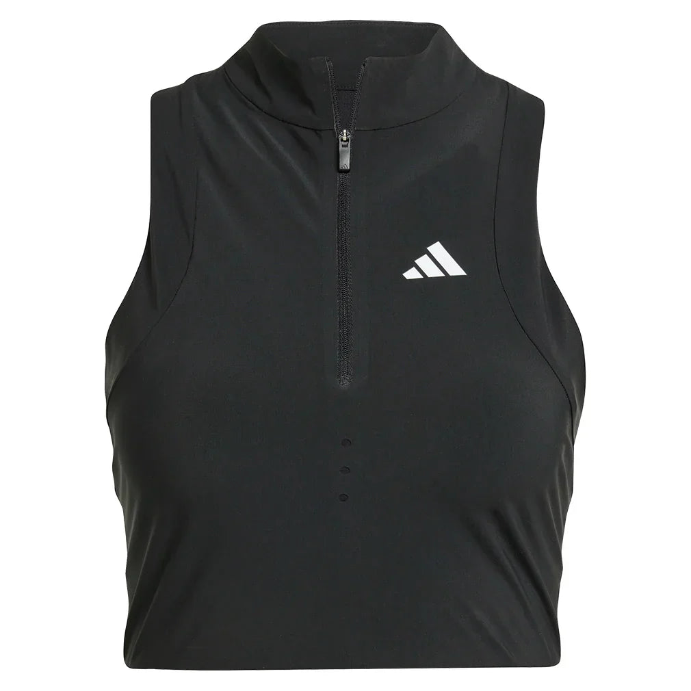 Women`s Pro Crop Tennis Tank Black ADIDAS XS Black