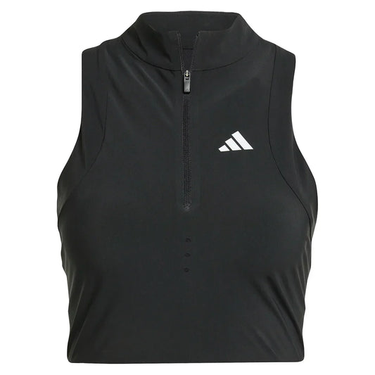 Women`s Pro Crop Tennis Tank Black ADIDAS XS Black