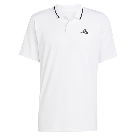 Men`s Club Pique Tennis Polo White MENS APPAREL ADIDAS XS White