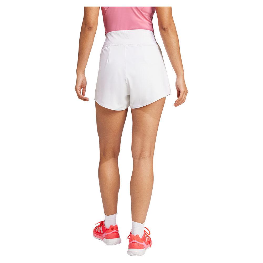 Women`s Climacool Match Tennis Shorts White ADIDAS