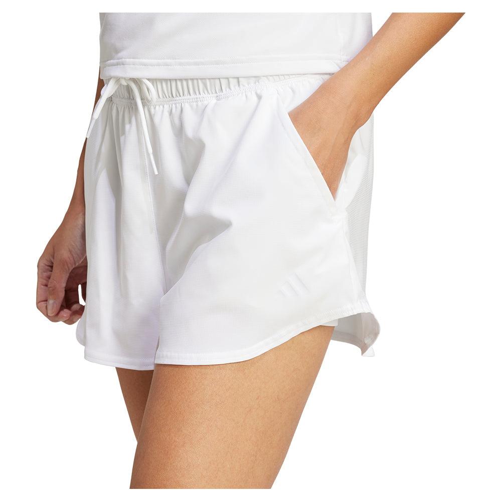 Women`s Club Tennis Shorts White ADIDAS White 2XS