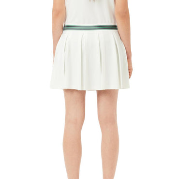 Women's Pique Tennis Skort with Integrated Shorts Womens Apparel LACOSTE
