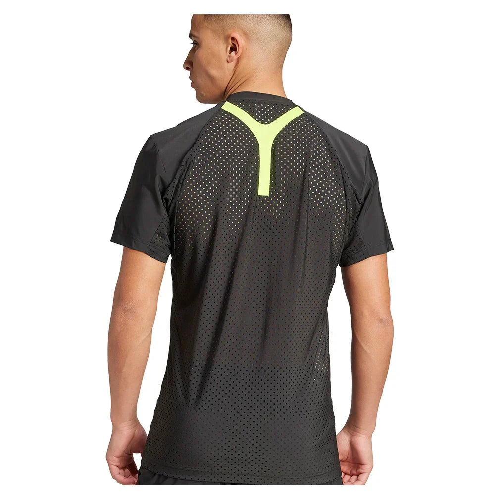 Men`s Freelift Pro Tennis Top Black ADIDAS