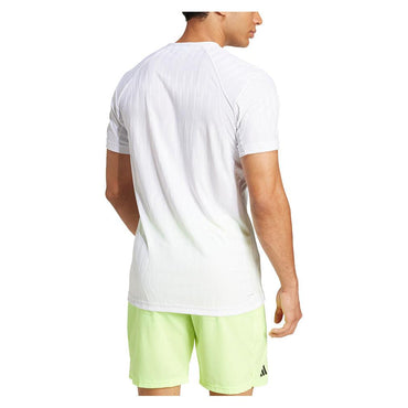Men`s Freelift Tennis Top White MENS APPAREL ADIDAS