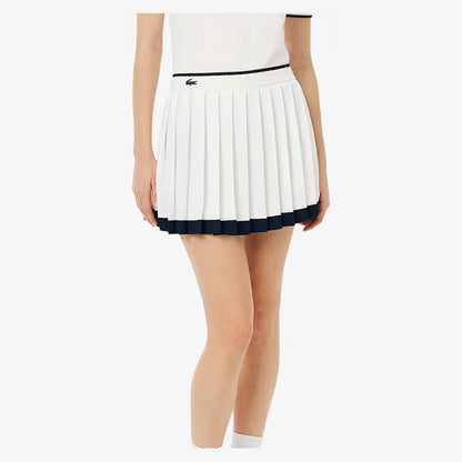 Women`s Heritage Tennis Skort LACOSTE 2(EUR34) HIF_FARINE/MARINE