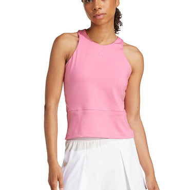 Women`s Climacool Mid Length Y Tennis Tank Pink Fusion ADIDAS