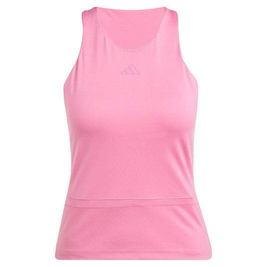 Women`s Climacool Mid Length Y Tennis Tank Pink Fusion ADIDAS XS Pink