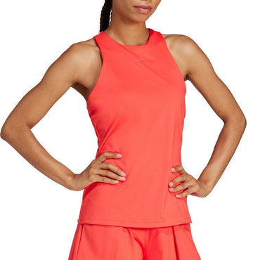 Women`s Climacool Y Tennis Tank Semi Lucid Red ADIDAS