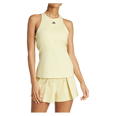 Women`s Climacool Y Tennis Tank Powder Yellow ADIDAS