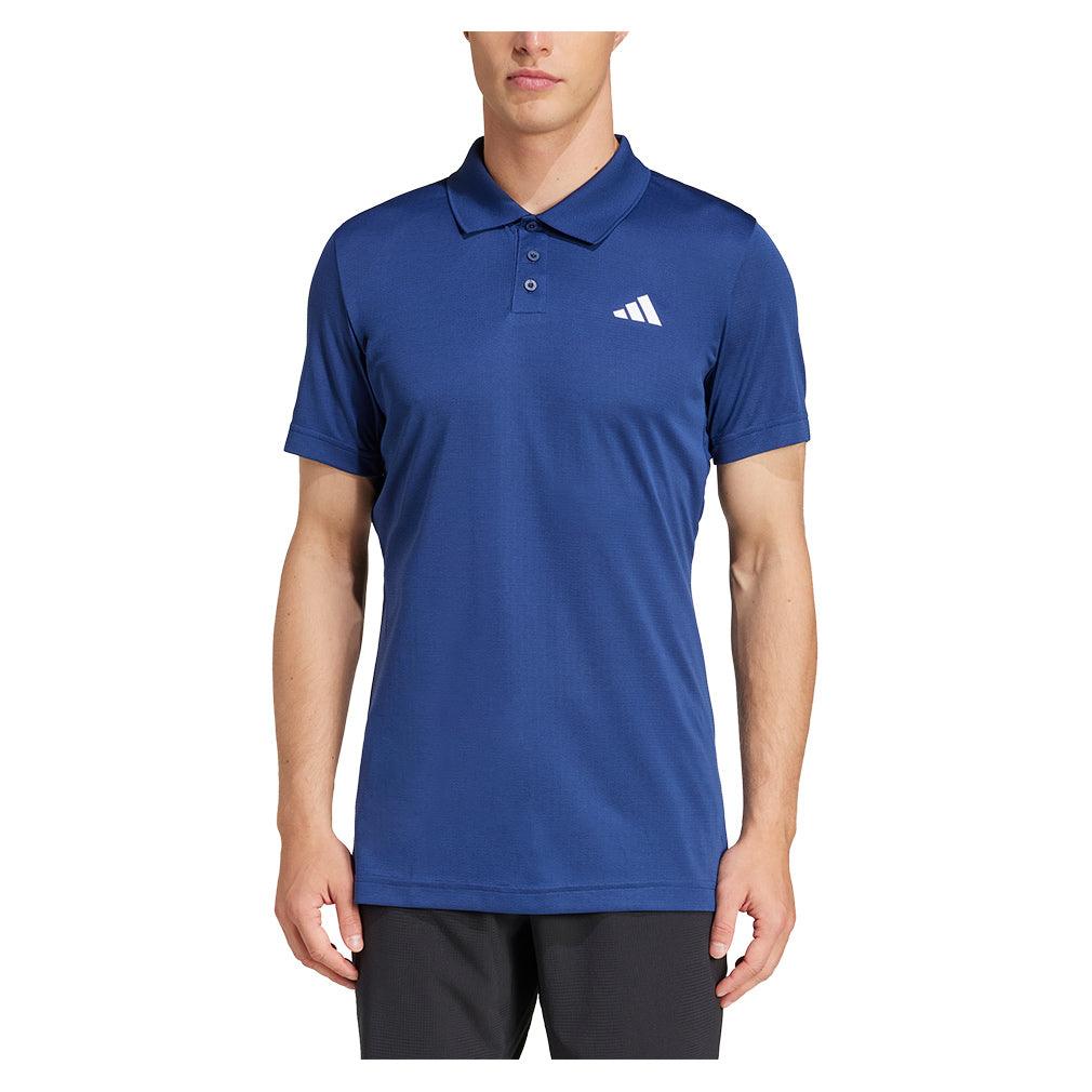 Men`s Freelift Tennis Polo Dark Blue MENS APPAREL ADIDAS