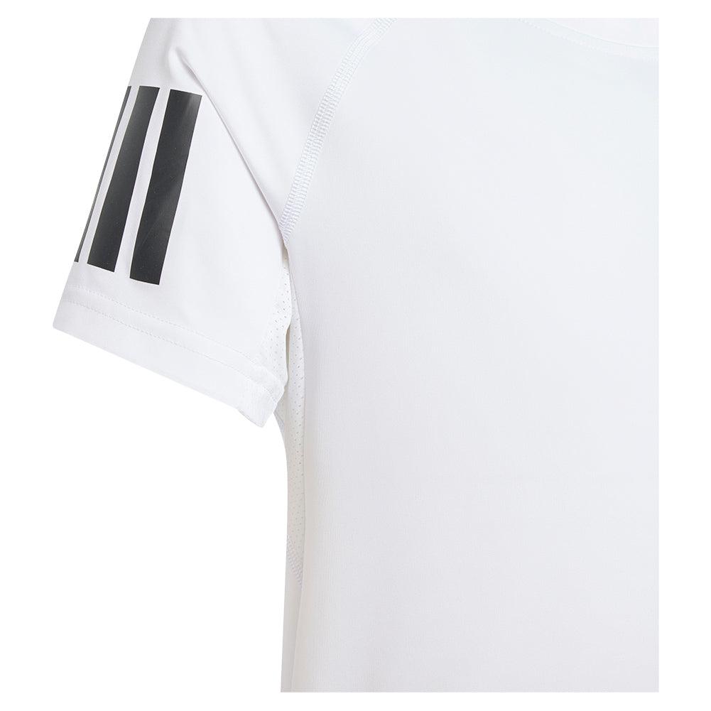 Girls' Club Tennis Tee White ADIDAS