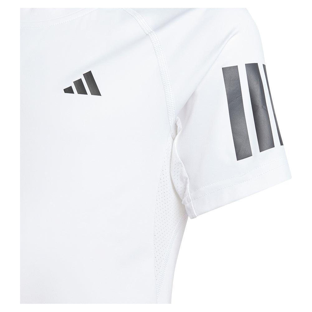 Girls' Club Tennis Tee White ADIDAS