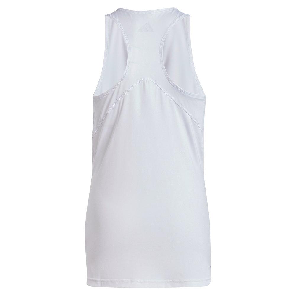 Girls' Club Tennis Tank White ADIDAS