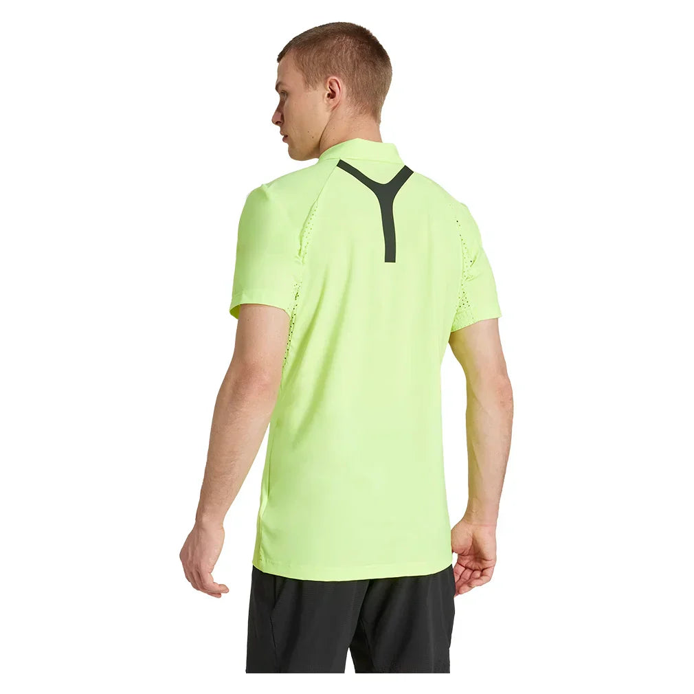 Men`s Freelift Pro Tennis Polo Lucid Lemon ADIDAS