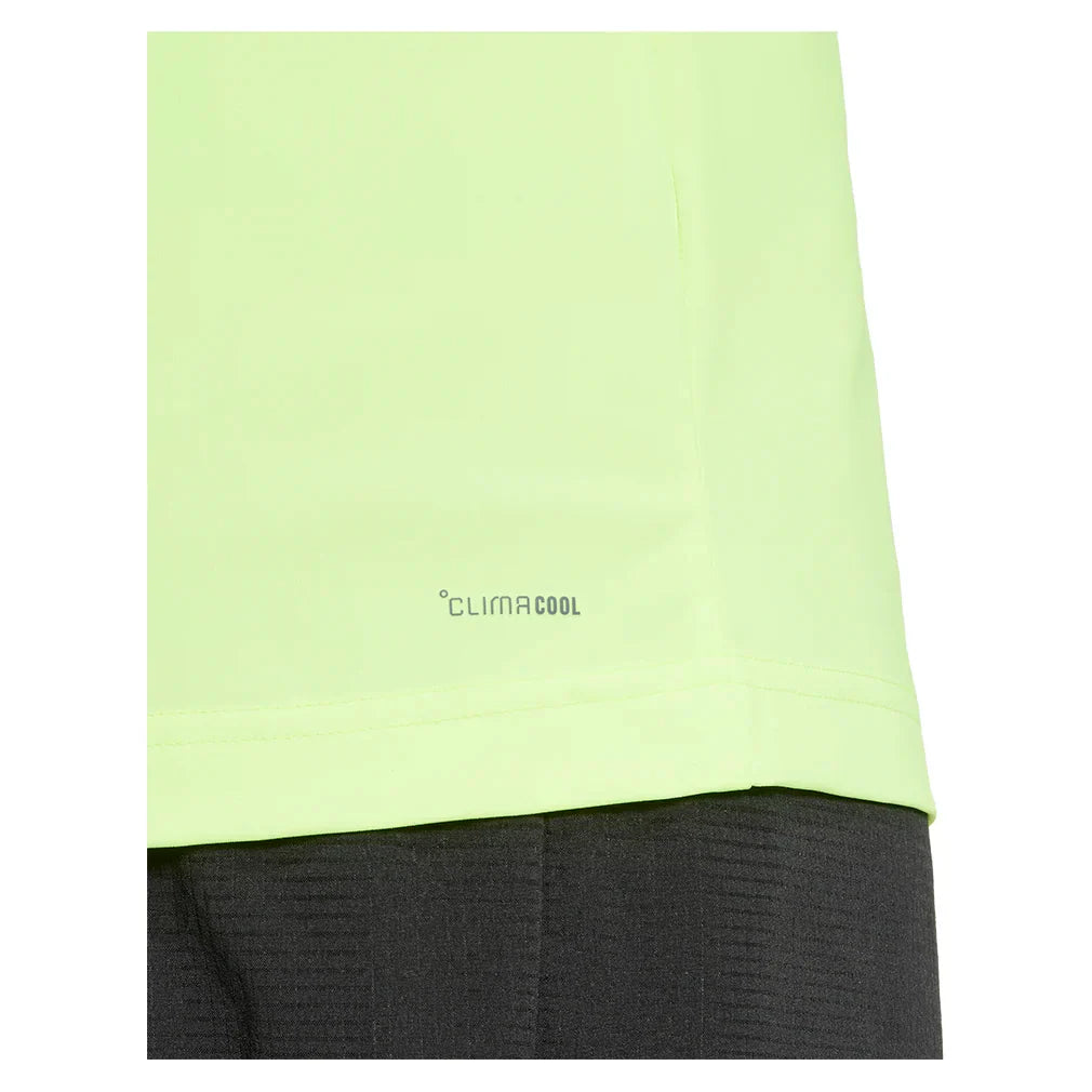 Men`s Freelift Pro Tennis Polo Lucid Lemon ADIDAS