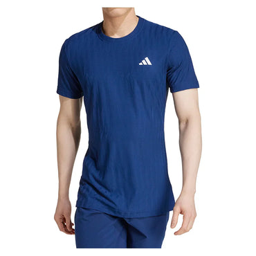 Men`s Freelift Tennis Top Dark Blue MENS APPAREL ADIDAS