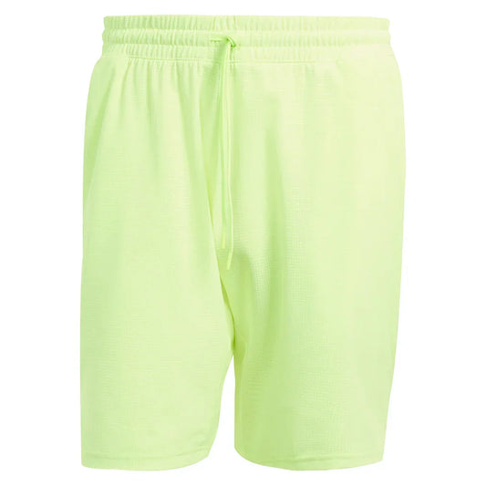 Men`s Ergo 7 inch Tennis Shorts Lucid Lemon MENS APPAREL ADIDAS Yellow XS