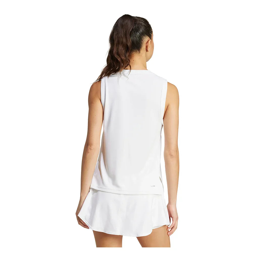 Women`s Match Tennis Tank White ADIDAS