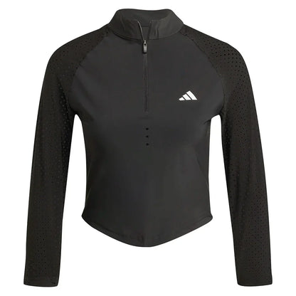 Women`s Climacool Coldback 3/4 Long Sleeve Pro Tennis Top Black ADIDAS XS Black