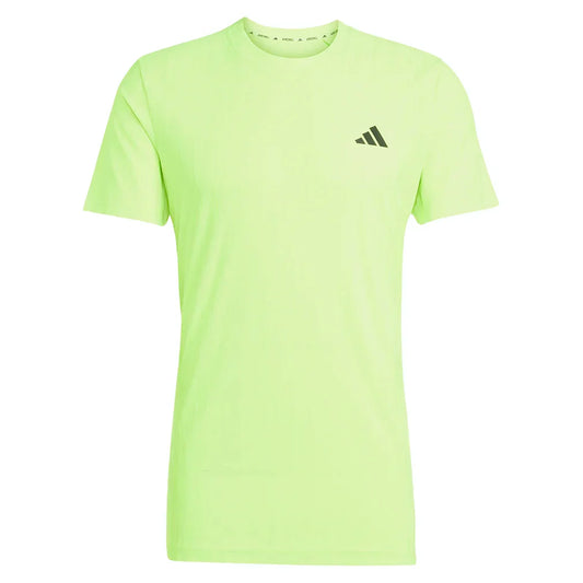 Men`s Freelift Tennis Top Lucid Lemon MENS APPAREL ADIDAS Yellow XS