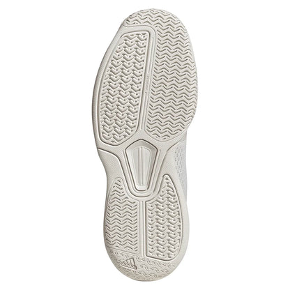 Women`s Courtflash Pickleball Shoes White and Lucid Pink ADIDAS