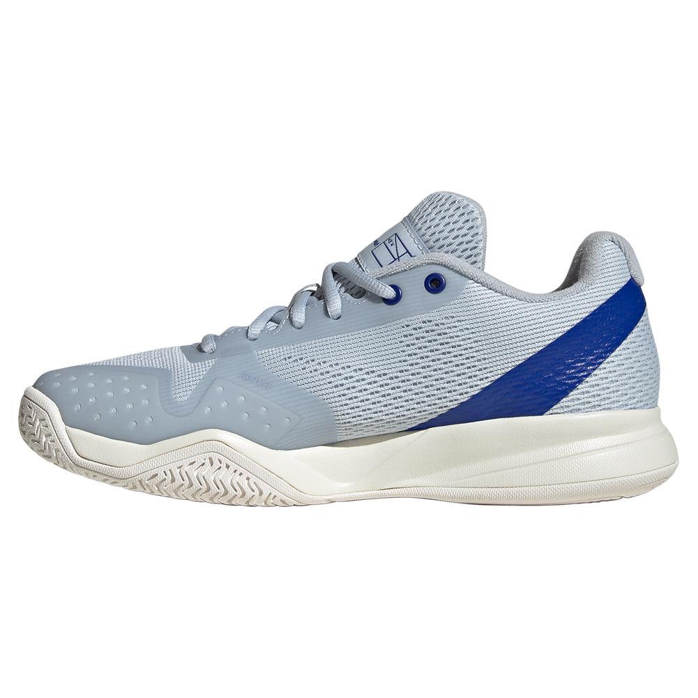 Women`s Courtflash Pickleball Shoes Halo Blue and Lucid Blue ADIDAS