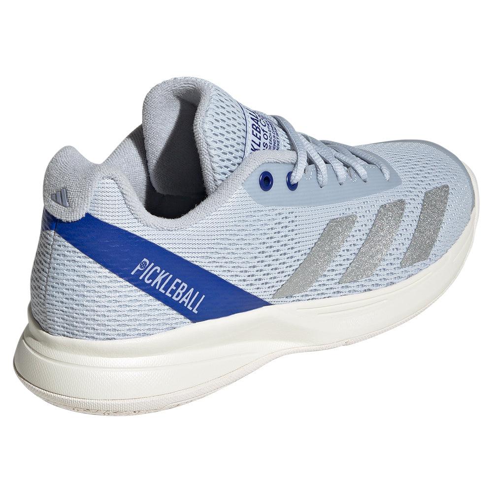 Women`s Courtflash Pickleball Shoes Halo Blue and Lucid Blue ADIDAS