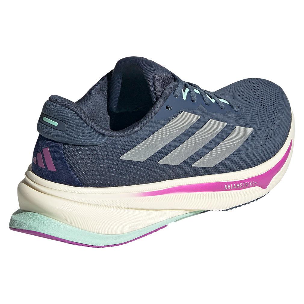 Women`s Supernova Rise 2 Running Shoes Preloved Ink and Matte Silver ADIDAS