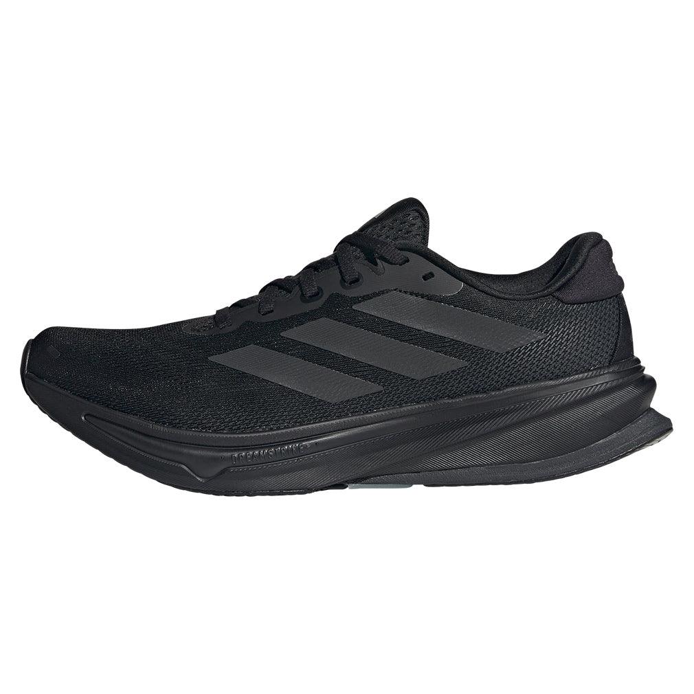 Men`s Supernova Rise 2 Running Shoes Core Black and Carbon ADIDAS