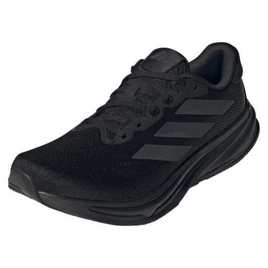 Men`s Supernova Rise 2 Running Shoes Core Black and Carbon ADIDAS 8 Black