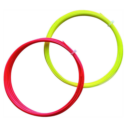 K-Pop Hybrid 17g Tennis String TOROLINE NEON_PINK/YELLOW