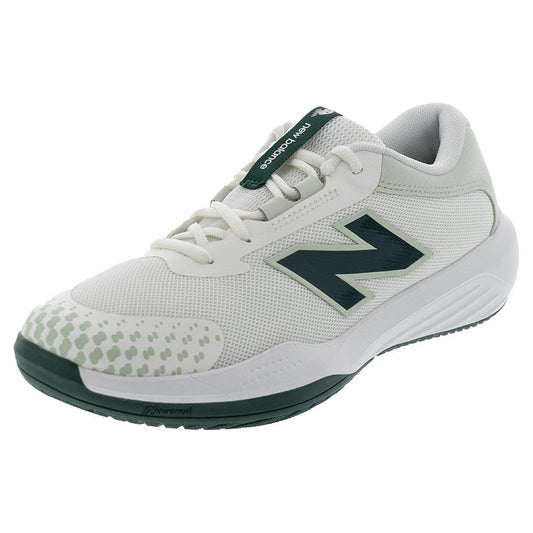 Juniors` 996v6 Tennis Shoes Sea Salt and Natural Mint Shoes NEW BALANCE 1Y White