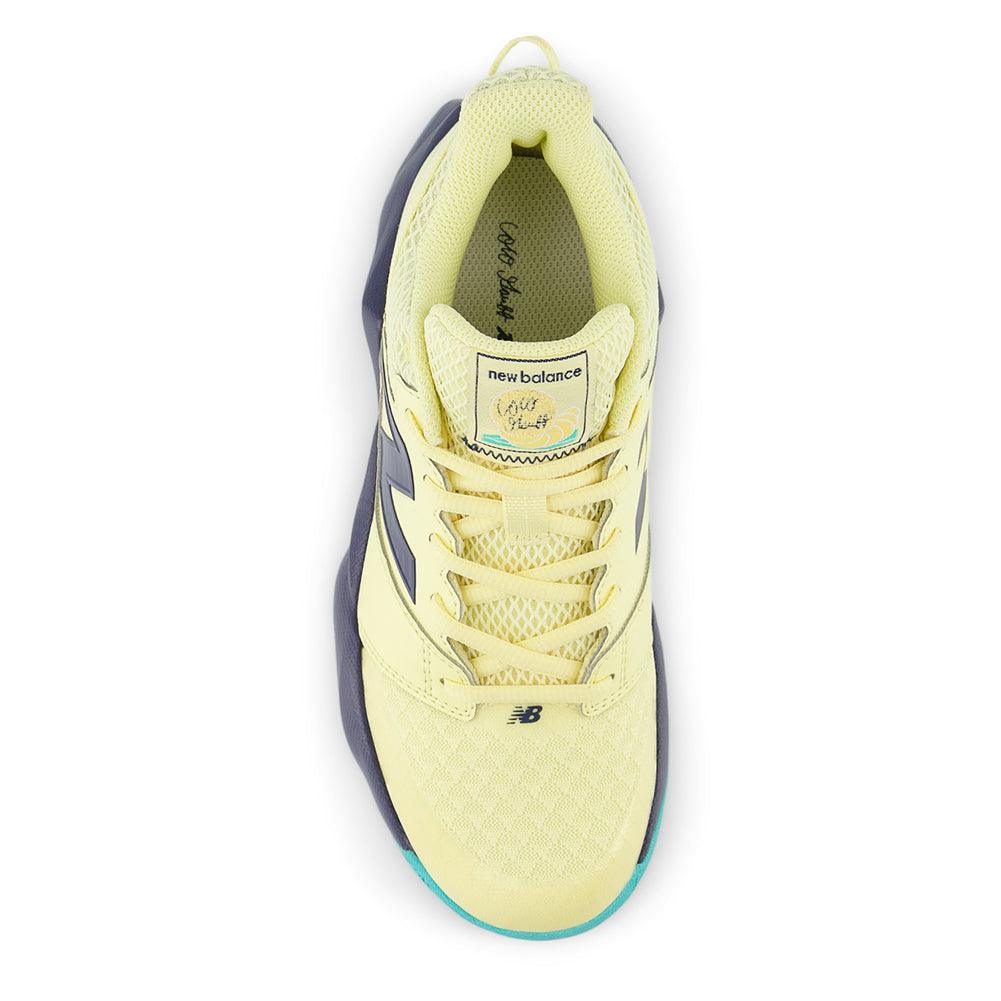 Juniors` Coco CG2 Tennis Shoes Parchment and Navy NEW BALANCE