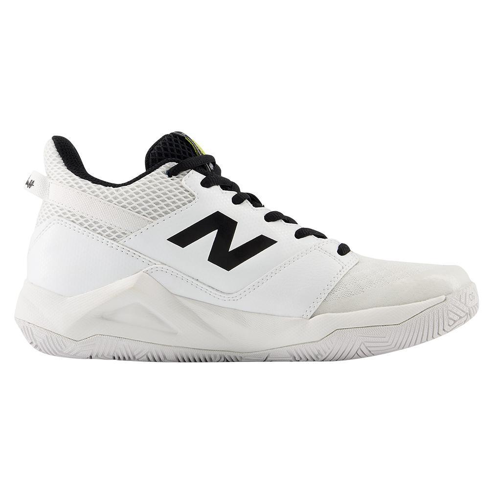 Juniors` Coco CG2 Tennis Shoes White and Black TOP TENNIS SHOES NEW BALANCE
