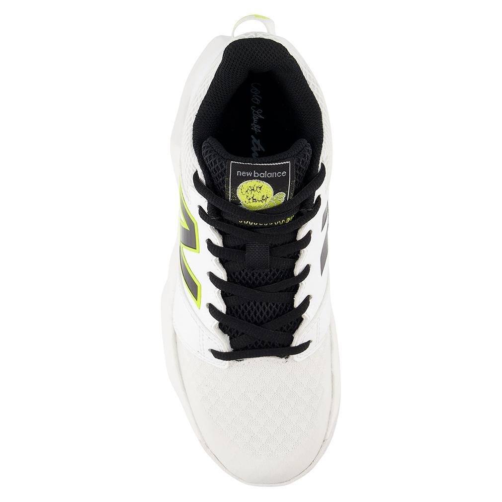 Juniors` Coco CG2 Tennis Shoes White and Black TOP TENNIS SHOES NEW BALANCE