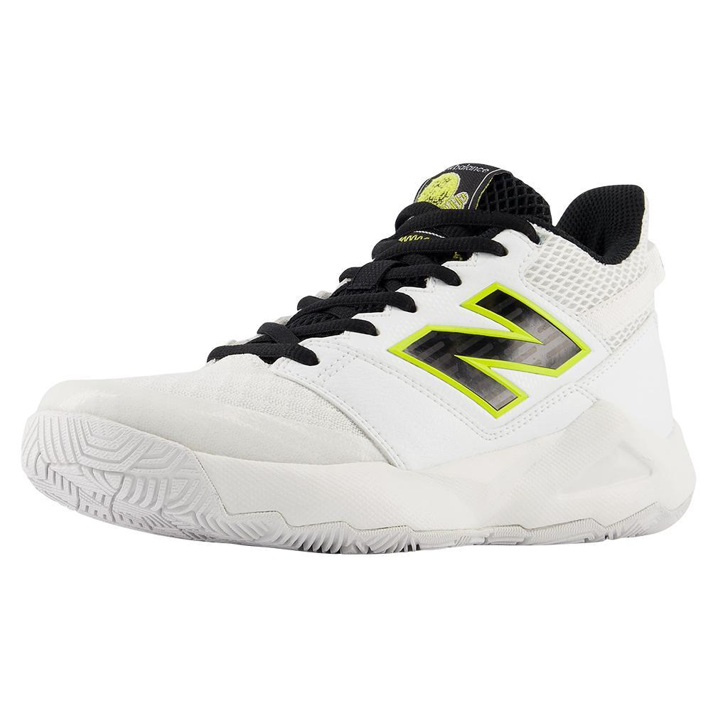 Juniors` Coco CG2 Tennis Shoes White and Black TOP TENNIS SHOES NEW BALANCE