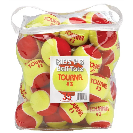 Stage 3 Quickstart Tennis Balls 35 Pack TOURNA 0