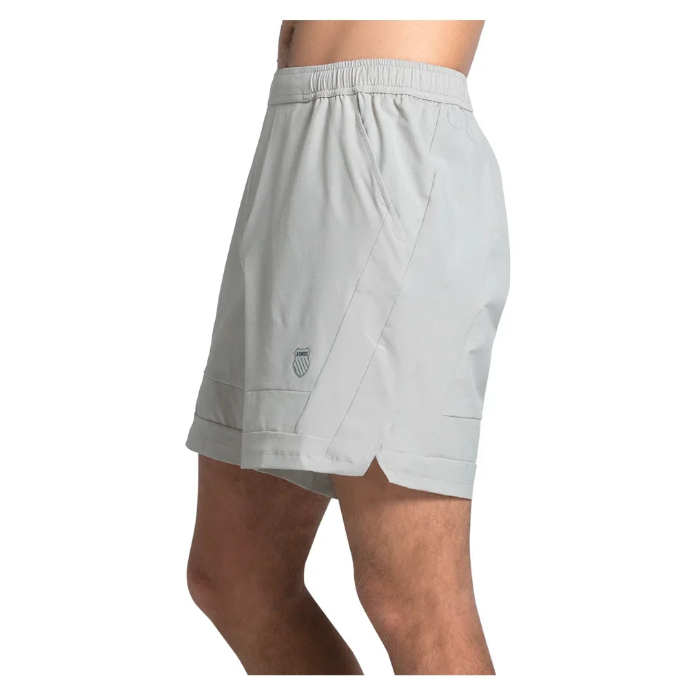 Men`s Ripstop 7 Inch Tennis Short Zinc K-SWISS