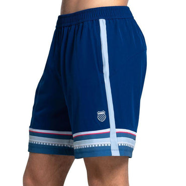 Men's So Cal 7 Inch Tennis Short Malibu Blue K-SWISS