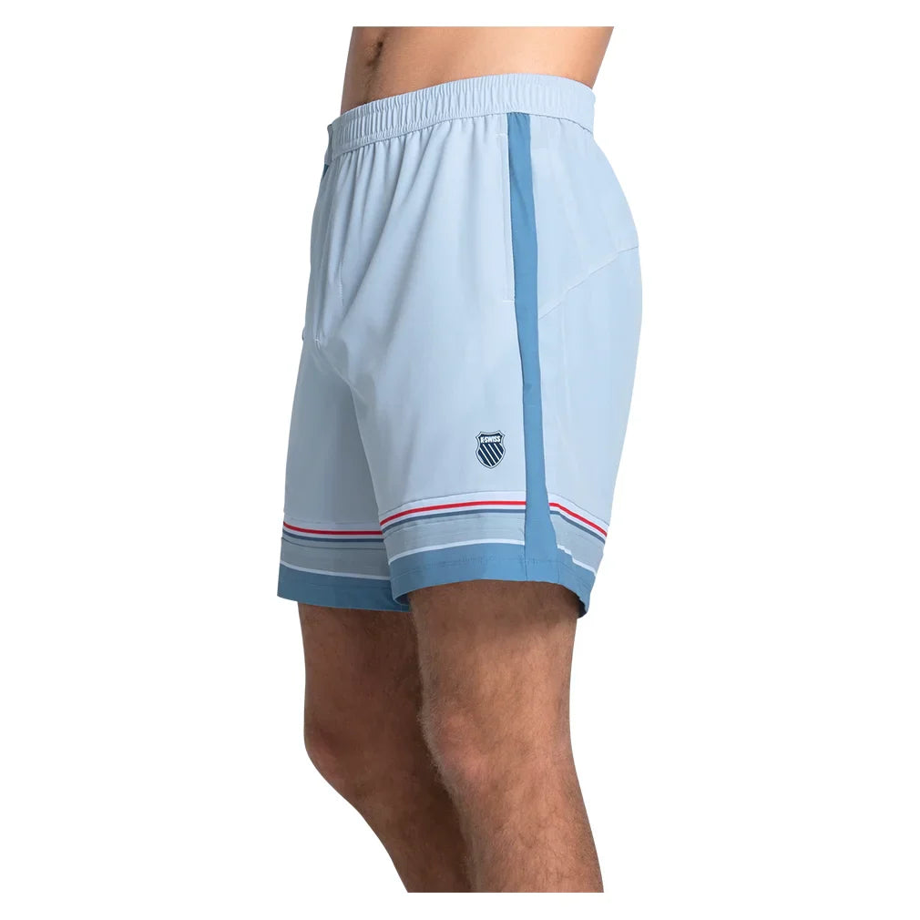 Men`s Apollo 7 Inch Tennis Short Zinc K-SWISS