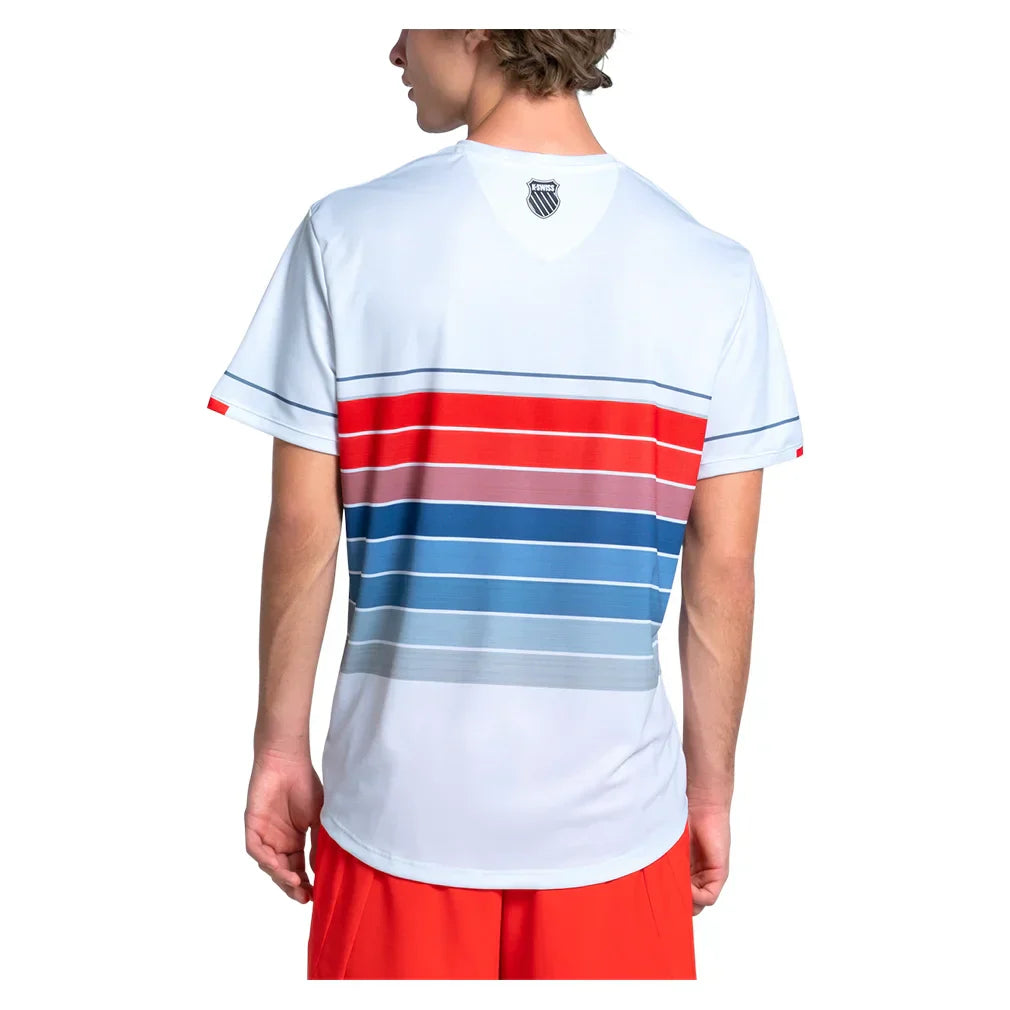 Men`s Apollo Short Sleeve Tennis Top Infinity K-SWISS