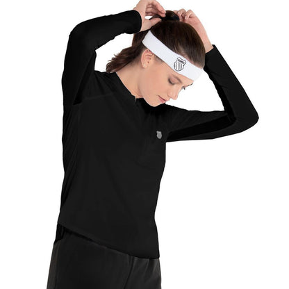 Women's Excel Zip Tennis Long Sleeve Womens Apparel K-SWISS