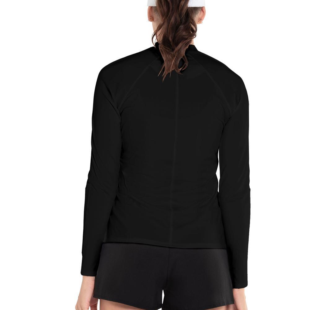 Women's Excel Zip Tennis Long Sleeve Womens Apparel K-SWISS