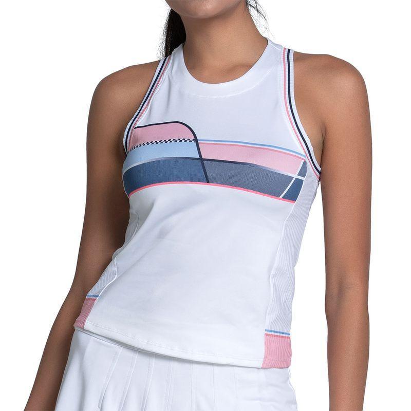 Women's Endgame Tennis Tank Air Blue Womens Apparel K-SWISS XL