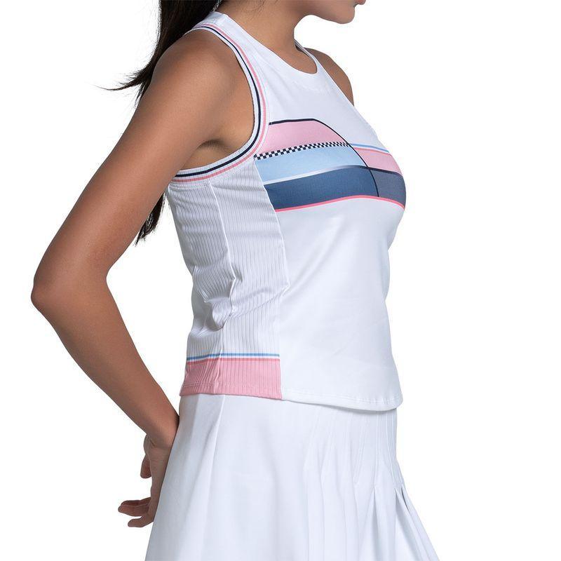 Women's Endgame Tennis Tank Air Blue Womens Apparel K-SWISS L
