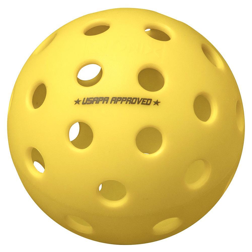 Fuse G2 Outdoor Pickleballs Yellow 3-Pack Pickleballs ONIX