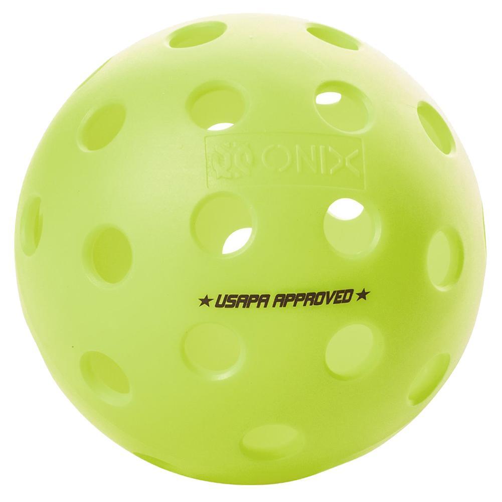 Fuse G2 Outdoor Pickleballs Neon 6-Pack Pickleballs ONIX